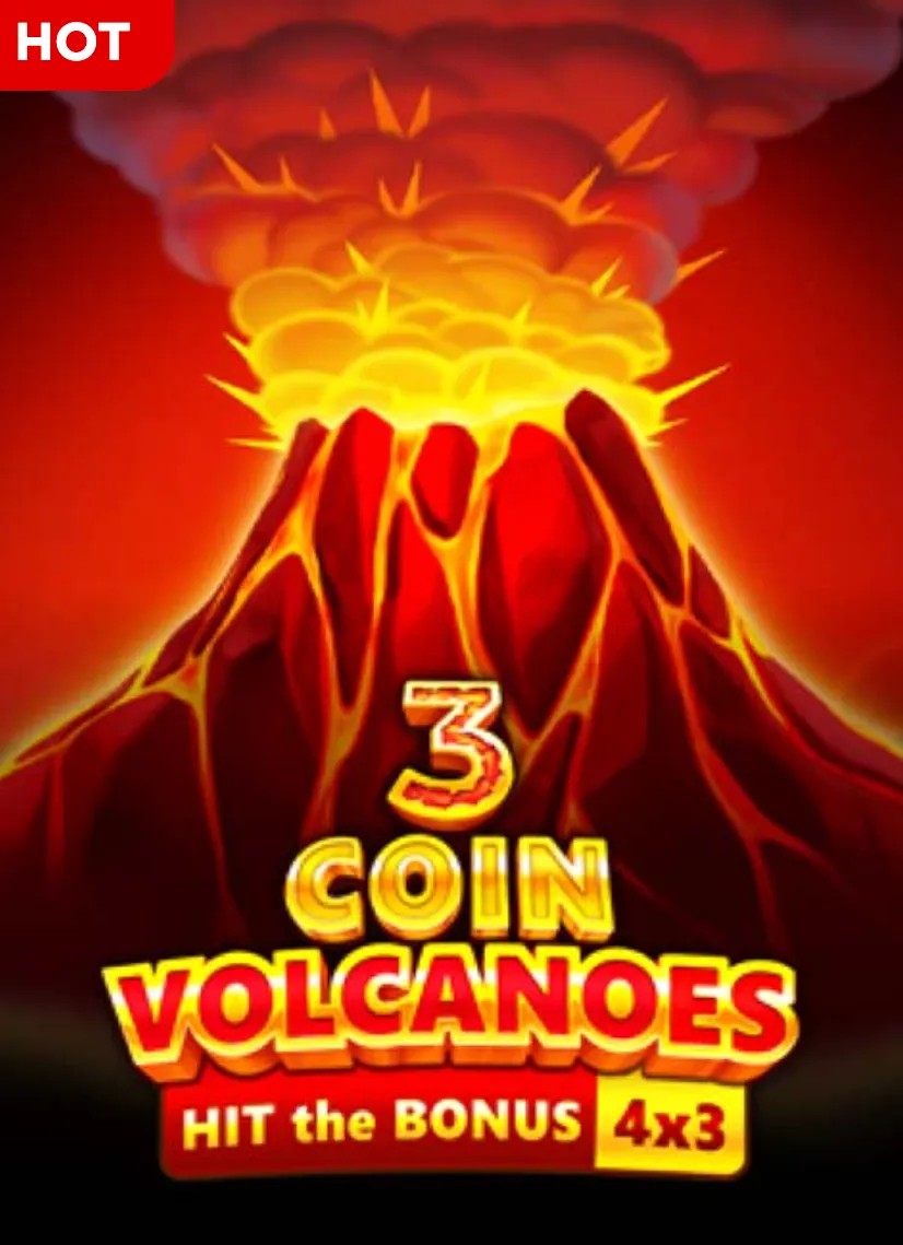 3 Coin Volcanoes Hit the Bonus slot